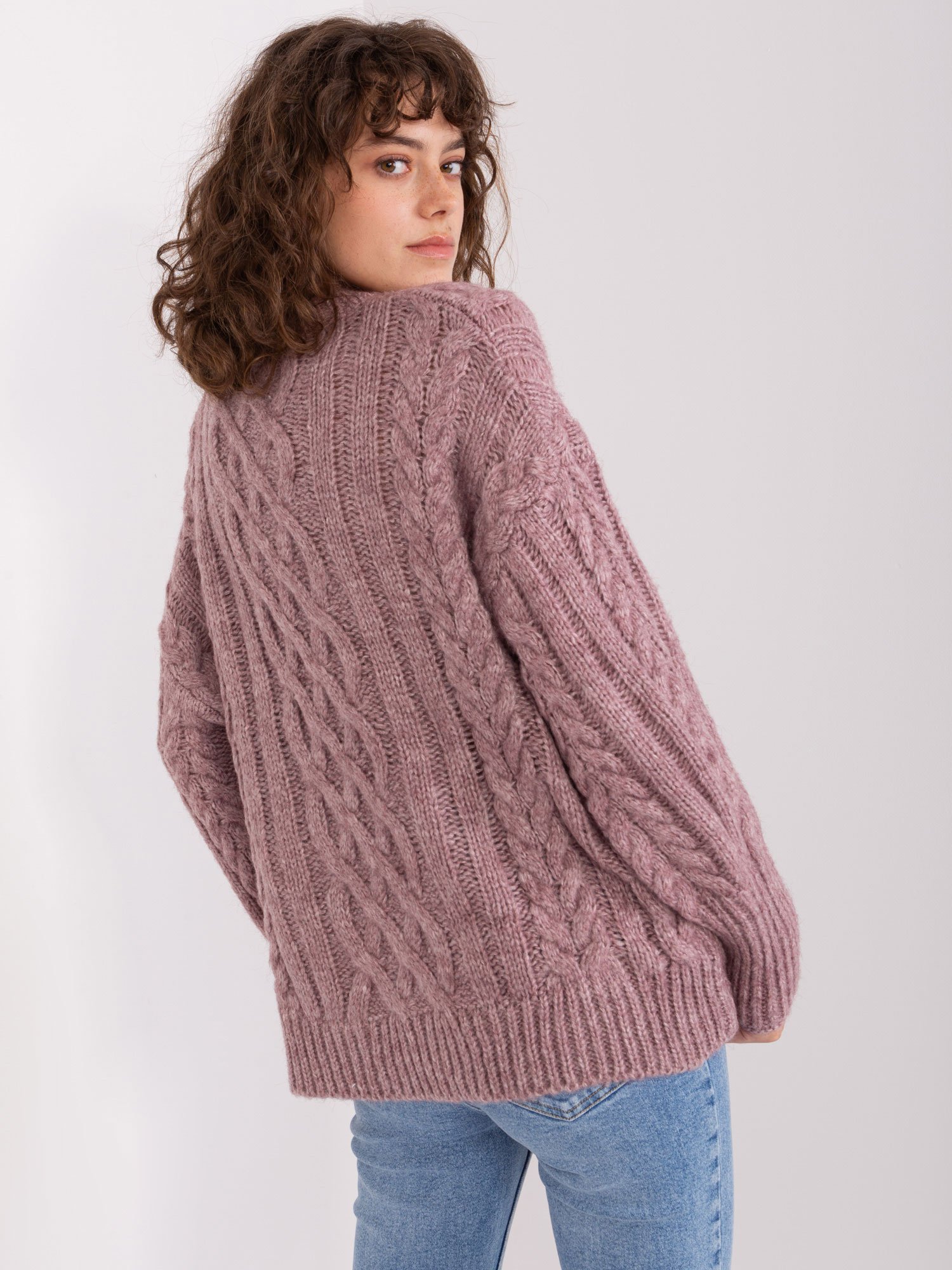 Wool Fashion Italia moteriškas megztinis ATSW23632 - Image 2