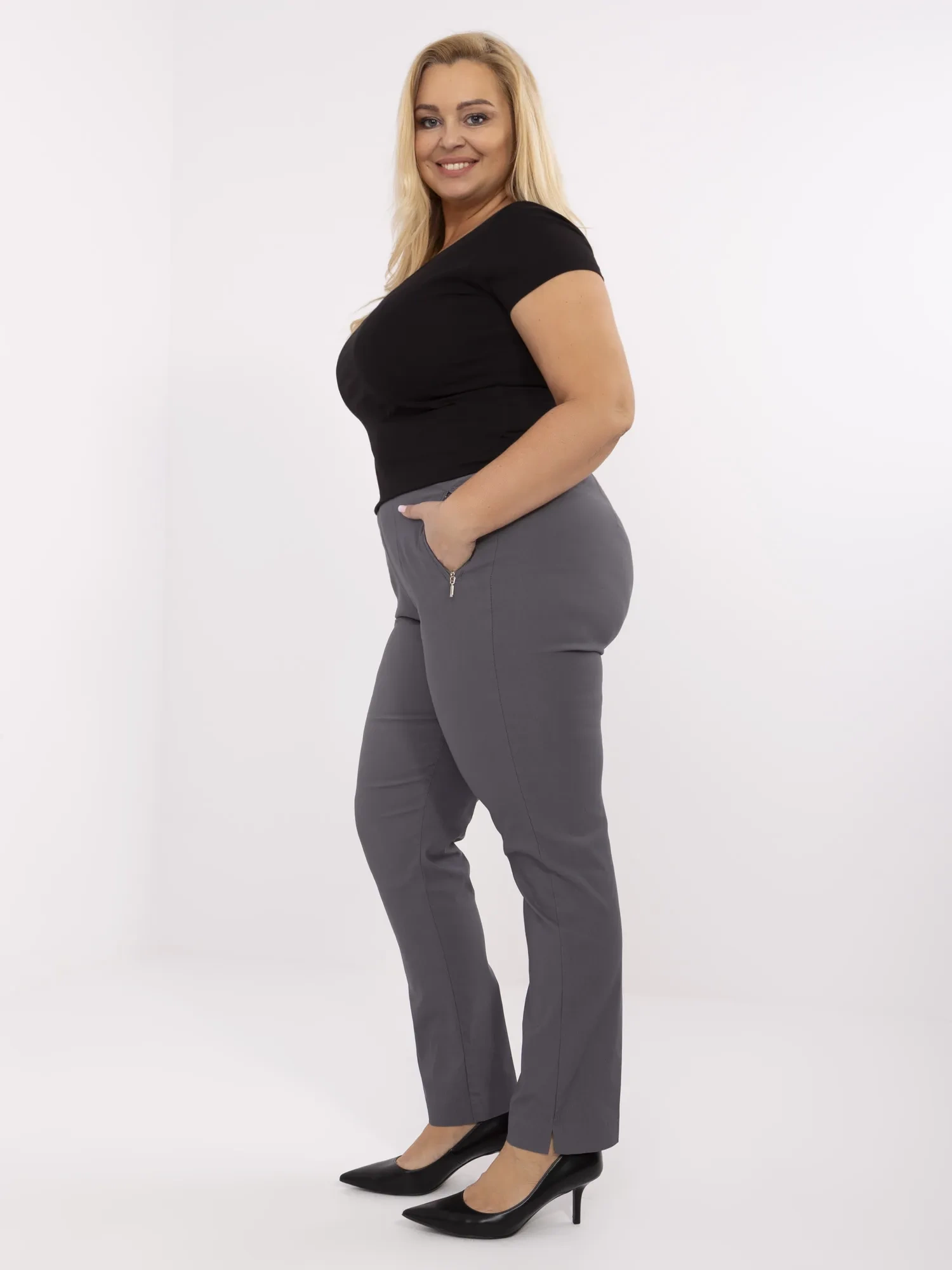 New Fashion moteriškos kelnės ATSP049 - Image 2