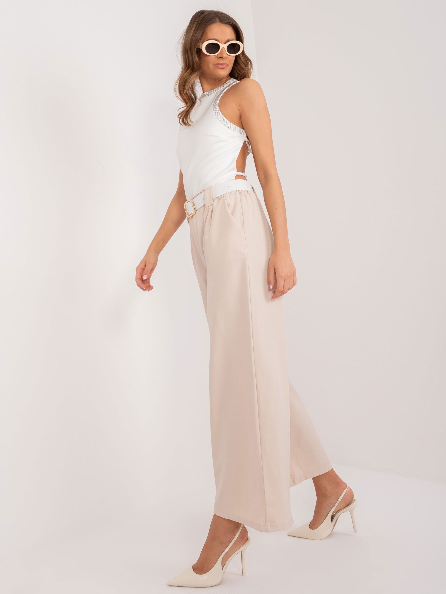 ITALY MODA moteriškos kelnės DHJSP5583 - Image 4