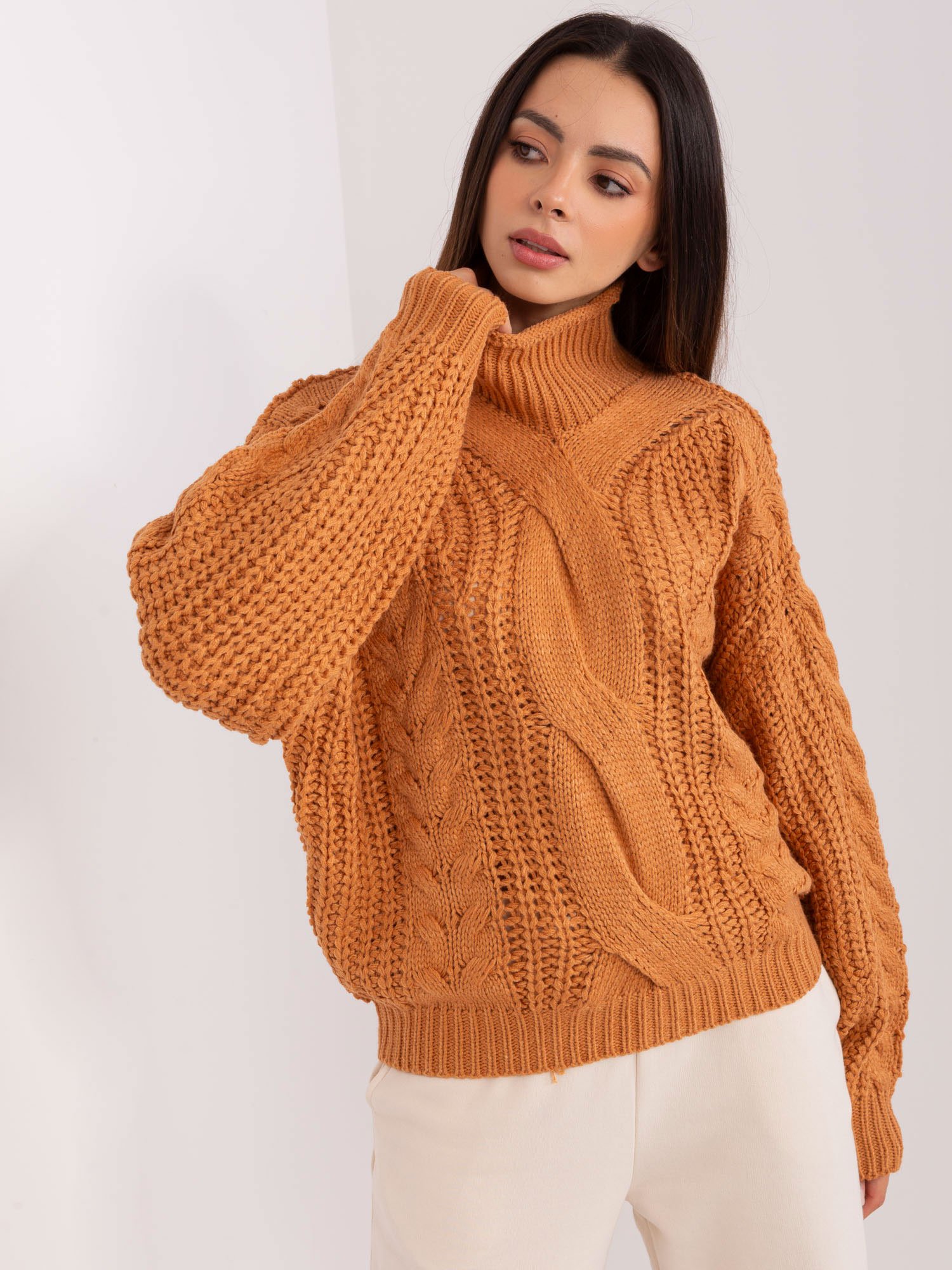 Wool Fashion Italia moteriškas megztinis ATSW2350 - Image 4