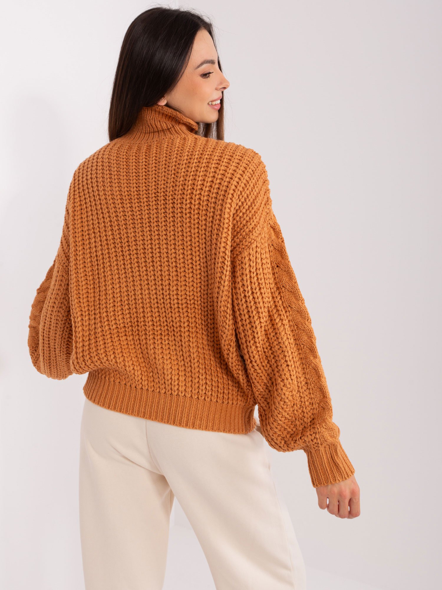 Wool Fashion Italia moteriškas megztinis ATSW2350 - Image 3