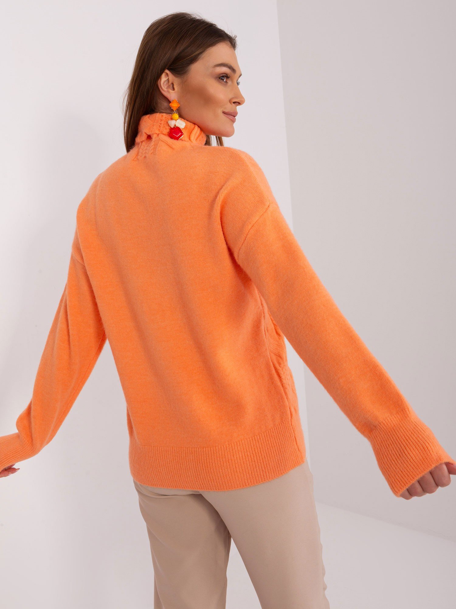 Wool Fashion Italia moteriškas megztinis ATSW23401 - Image 3