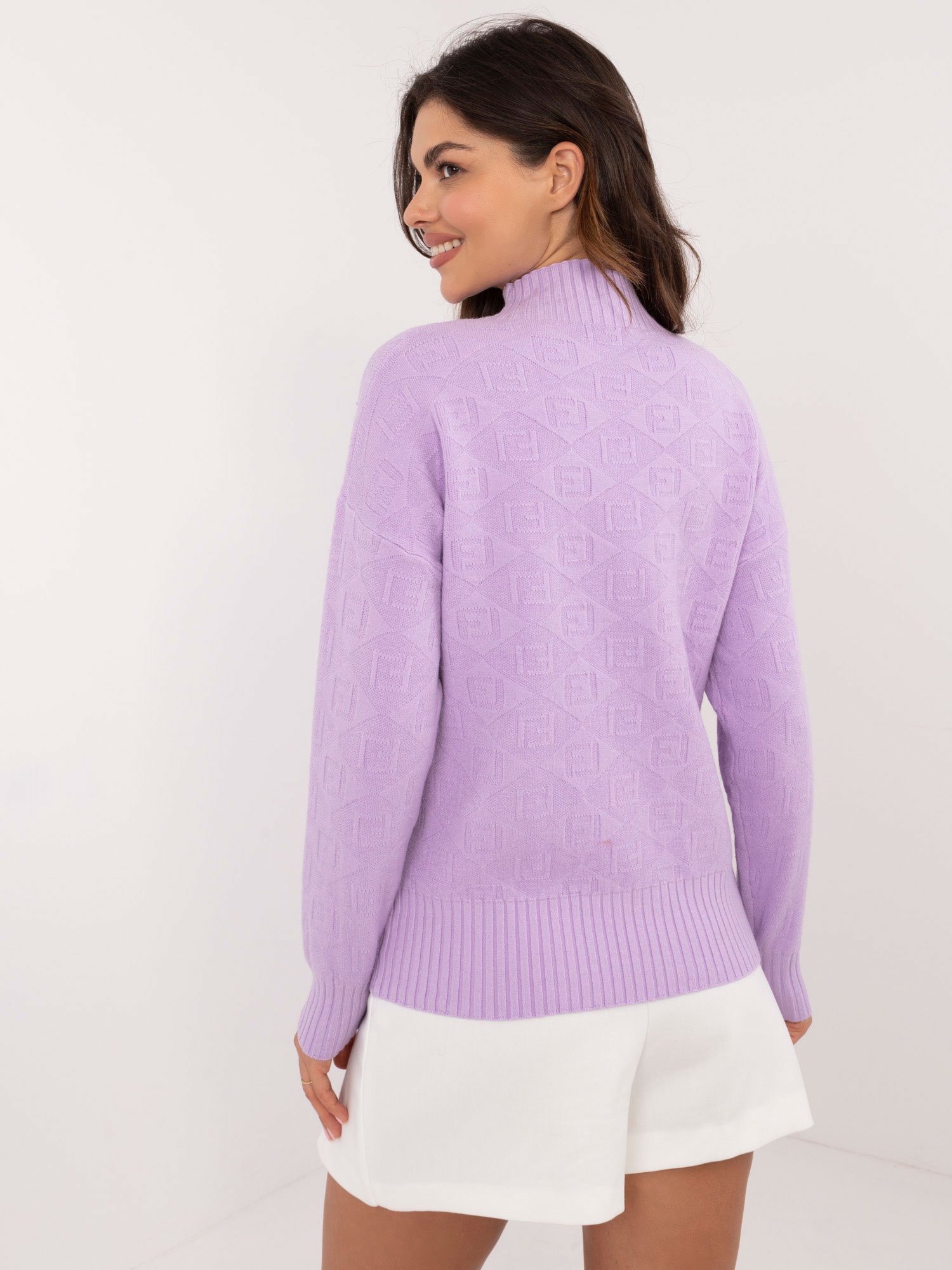 Wool Fashion Italia moteriškas megztinis ATSW2339 - Image 3