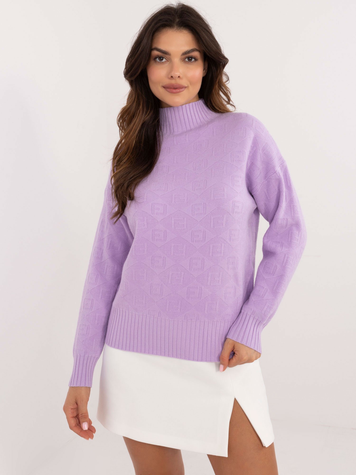 Wool Fashion Italia moteriškas megztinis ATSW2339 - Image 2