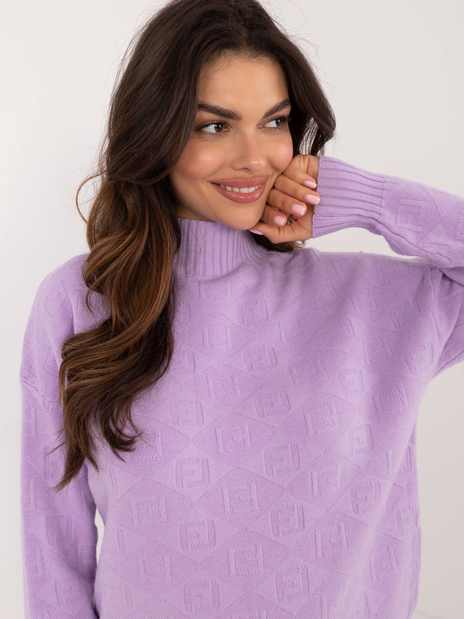 Wool Fashion Italia moteriškas megztinis ATSW2339 - Image 4