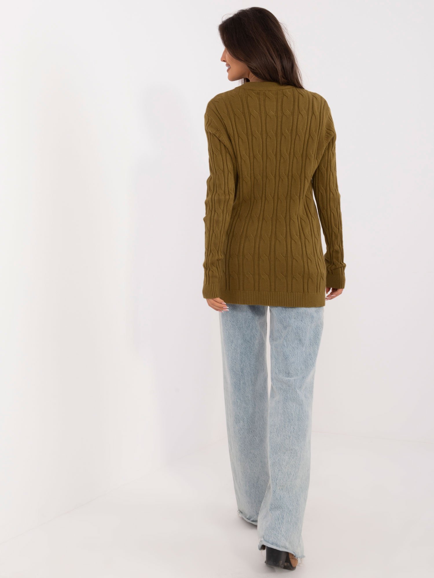 Wool Fashion Italia moteriškas megztinis ATSW2343 - Image 3