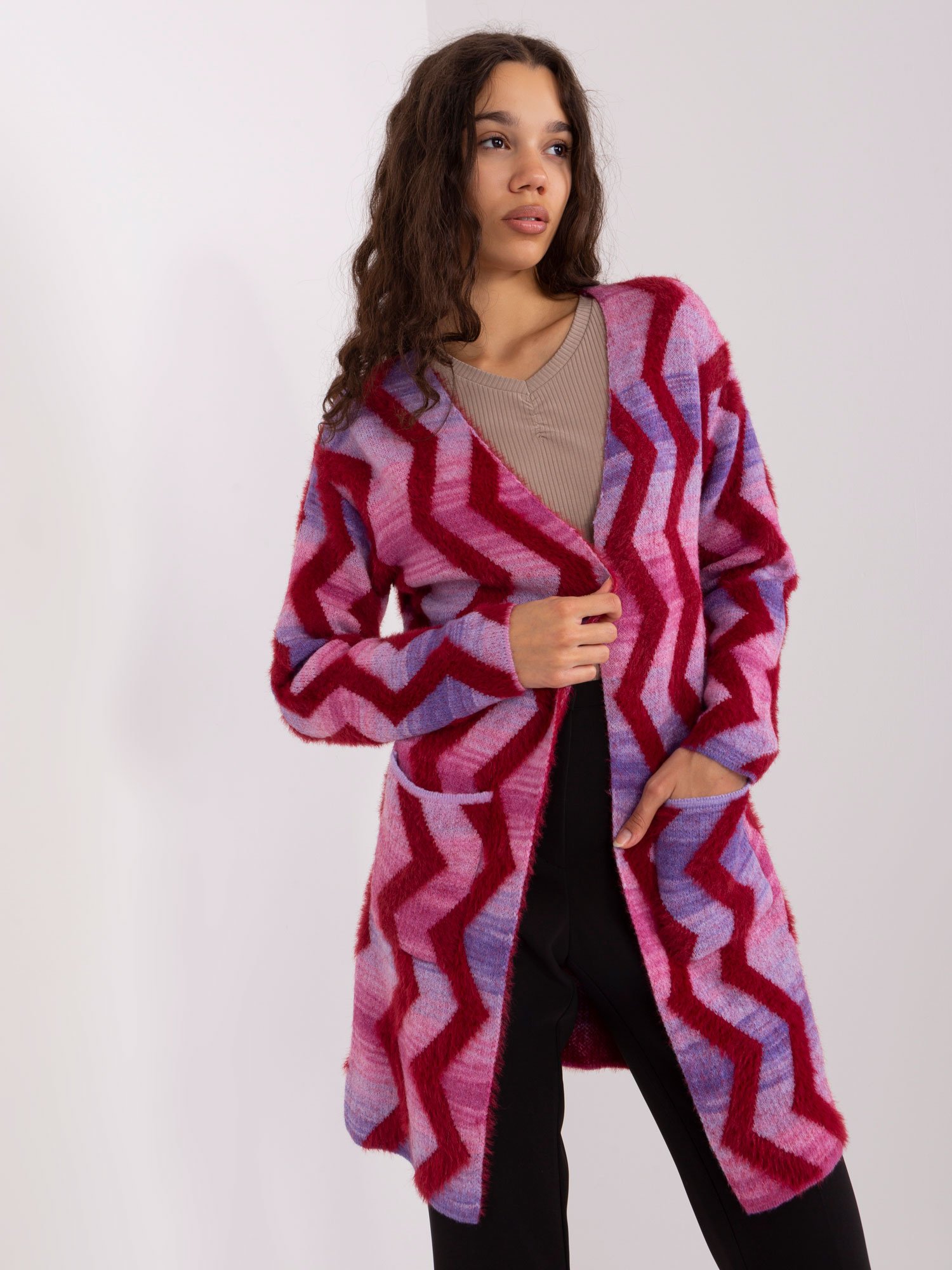 Wool Fashion Italia moteriškas megztinis ATSW234701 - Image 2