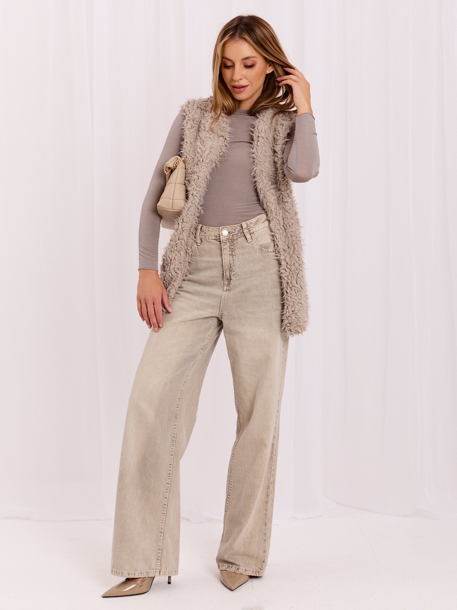 Wool Fashion Italia moteriška liemenė ATKZ22105 - Image 2