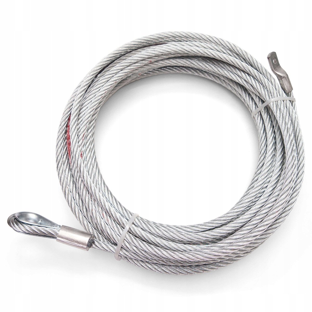 Dragon Winch plieninis gervės trosas 10 mm × 20 m, 12000–14000 lb