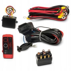 Dragon Winch belaidis pultas su rele 12 V, 2000–3500 lb gervėms