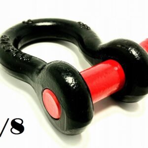 BullWinch Omega šeklis 6,5 t, 7/8″, juodas