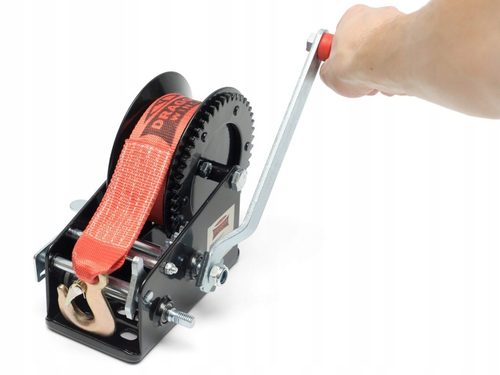 Dragon Winch rankinė diržinė gervė 3500 lb – vaizdas 3