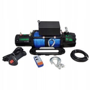 Kangaroo Winch elektrinė gervė 12000 lb su sintetiniu lynu
