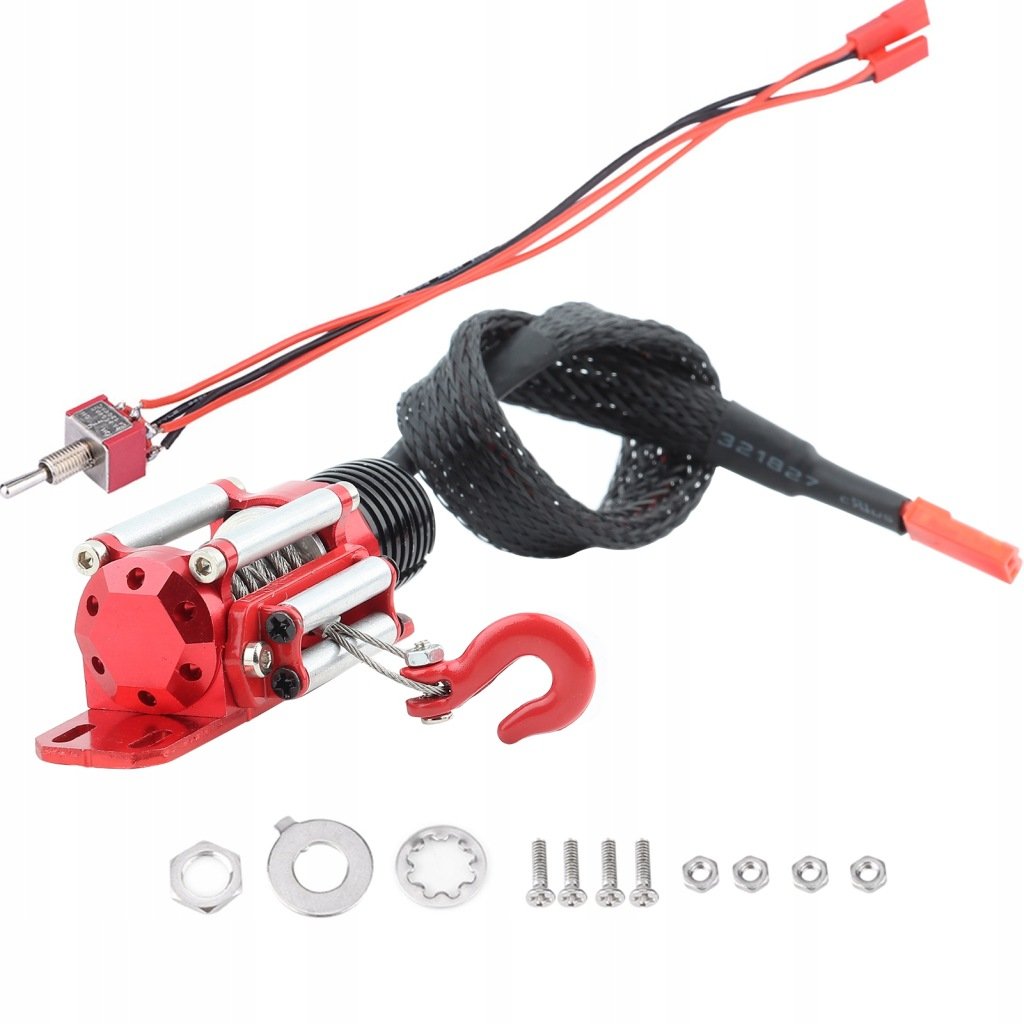 Elektrinė gervė 1:10 RC modeliams SCX10 / D90 / TRX4 – vaizdas 2